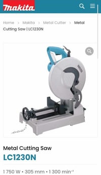 كتر قطع بارد • ماكيتا • بغداد شارع الرشيد