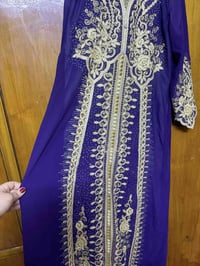 قفطان مغربي • قياس ٤٦ • مشغول ثقيل