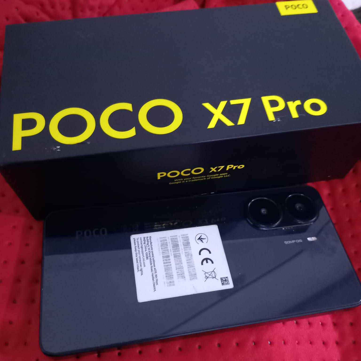 بوكو x7برو لل بيع غراض كامله السعر 350بي مجال بوبجي 120فريم مراوس وياه ايفون الرقم  ***********
