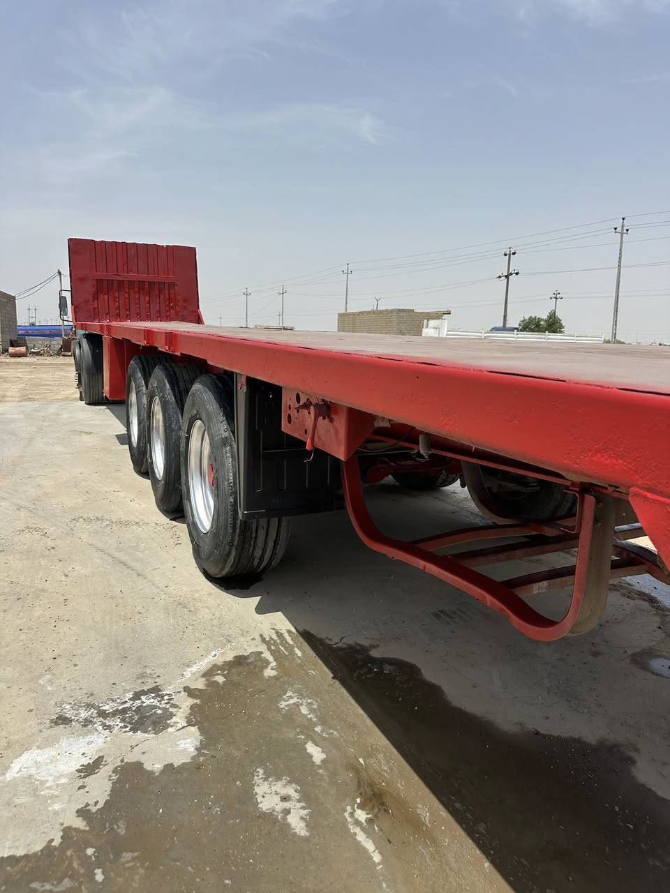 السلام عليكم عربانه اوربيه 13.60 عربانه جاهزه بريك شغال هوى جوبلسات جدد تايرات موضحات  بالفيديو قاعده اسبيرات جتف وسطحيه حديد كلشي موضح بالفيديو سعرها 29$ ورقه وبيها مجال قليل شراي اتصل واني خادم *********** حيدر .
