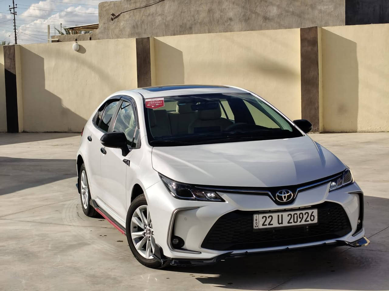 كورلا للبيع موديل 2025
خليجي شركه جيهان فول مواصفات 1 علا 1
مكفوله كفاله عامه من الدعاميه لدعاميه بشرط
ماشيه ٤ الف
العنوان صلاح الدين الشرقاط قرية سديره سفلى 
السعر ٢٠٥ قفل
رقم الهاتف ***********
*********** رقم الهاتف
