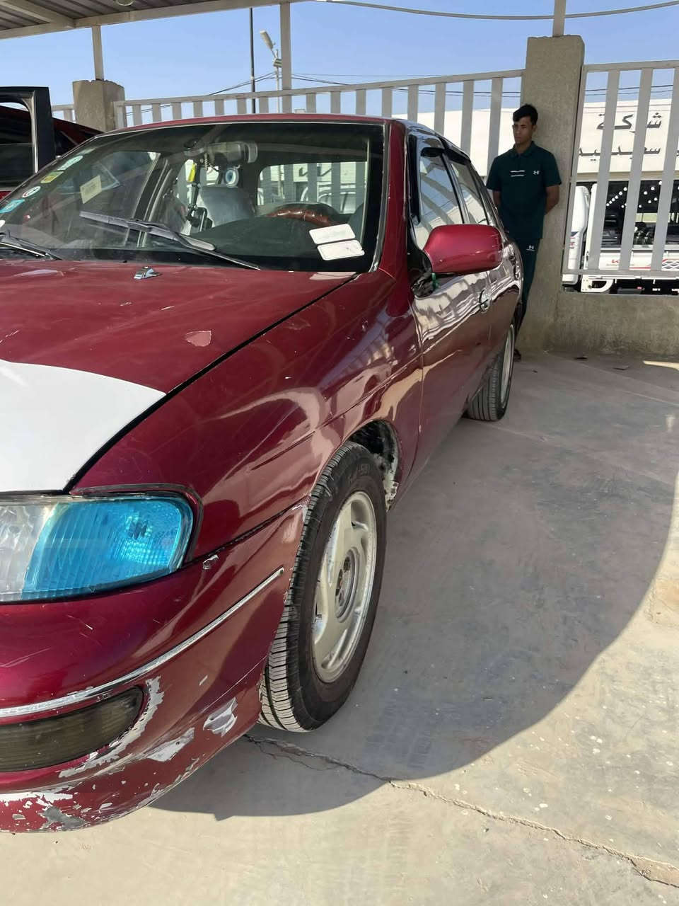 السلام عليكم. كية سيفية للبيع مديل 95 سيارة مكينتهه بيهه ضعف. كير اوتو رقم انكليزي تحويل مباشر سيارة كفالة من الضربة  سنوية جديدة كهربائياتهه كلهه شغاله السعر 33 وبيهه مجال مكاني كوت ***********
