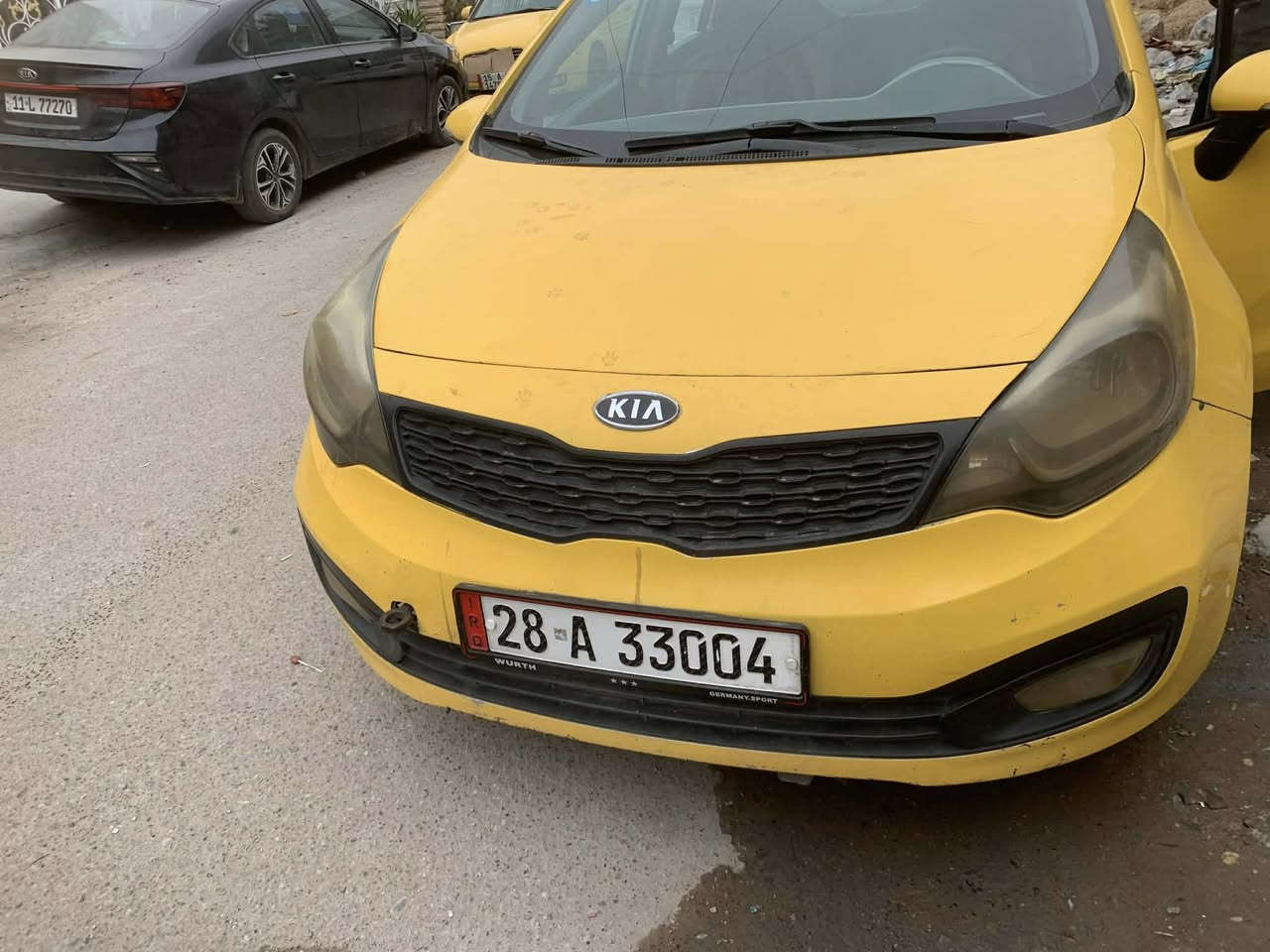 للبيع كيا ريو موديل 2014 خليجي كير مكينة بجيس رقم نجف مشروع وطني ضربتها جنطة السعر 67وبيها مجال بسيط سيارة بسمي مشروع وطني العنوان بغداد الشعب ***********
