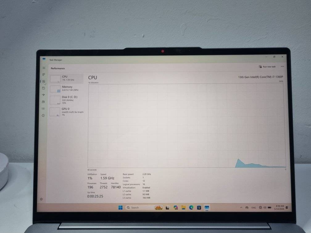 Lenovo slim 7
Disk:1TB 
Memory:16GB 
Core i7 13th p
السعر : 800,000


**إذا كنت صاحب هذا الإعلان وتريد حذفه لأي سبب، رجاءا أرسل رسالة إلى الدعم الفني**