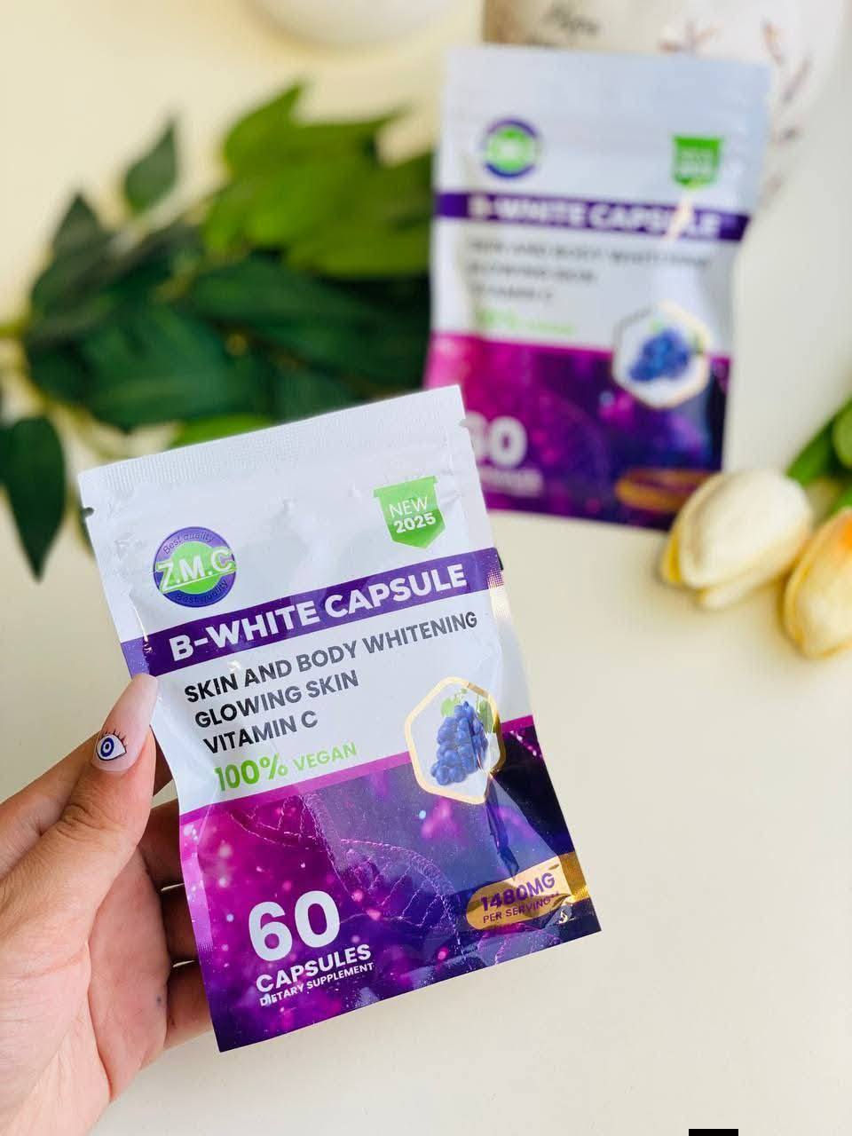 🟣كبسولات B-WHITE هو مكمل غذائي مصمم لتفتيح البشرة والجسم، وتعزيز إشراقها.وتوحيد لون البشرة من الداخل. تحتوي على فيتامين C ومكونات أخرى تدعم صحة الجلد.نباتي 100% ويعزز إنتاج الكولاجين لمنح نضارة طبيعية

🟣المبيض الأمريكي لاڤين بي وايت 
لاڤين كبسول مطور الجديد ١٢ عنصر لتبييض البشرة لبياض اكثر و توريد اكثر و نعومة و لمعان اكثر يتكون من كلوتثيون 50%وفتامين سي 50% ومستخلص الفواكه

✅ طبعا ضروري كل شخص يستخدم كلوتثيون
لان الجسم يقل افرازه للكلوتثيون ولهذا سبب تبدء مشاكل البشره  تظهر
هذا كلوتثيون مركز يحارب مشاكل البشره والشعر
✔️يعمل على تبييض وتوريد و ترطيب البشره ومحاربة علامات التقدم سن البشره 
✔️يشد البشره ويقضي على التجاعيد 
✔️يزيل الحبوب والنمش ويحافظ ع البشرة من اشعه الشمس 
✔️يحارب علامات التعب والارهاق بالبشره ويمنح البشره اشراقه ونضاره 
✔️يخفف من هالات السوداء لمحيط العين 
✔️يقوي الاظافر 
✔️يملئ الشفاه ويرطبها 
✔️يشد البشره المترهله 
#الاصلي المنشأ امريكا

للحجز والاستفسار التواصل خاص
سعر 20 اصلي بل ضمان 
توصيل الفين داخل عماره


**إذا كنت صاحب هذا الإعلان وتريد حذفه لأي سبب، رجاءا أرسل رسالة إلى الدعم الفني**