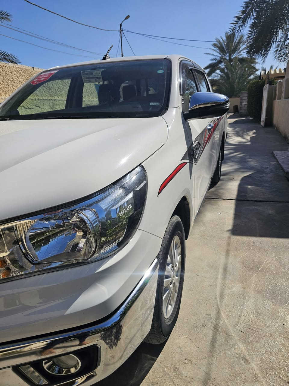 تويوتا هايلوكس ناصي موديل 2024 رقم سليمانية دولي
ماشية 41 الف

كفالة عامه بشرط

بصمة تشغيل وبصمة ابواب عمل

تايرات الشركة بشرط

مغلقه كامله دينار واحد ما تصرف عليها

سيارة مال جناي 

بأسمي تحويل شوکت مترید

مكانها صلاح الدين بلد قرب الإمام السيد محمَد 

 للاستفسار رقم صاحب السيارة ***********
