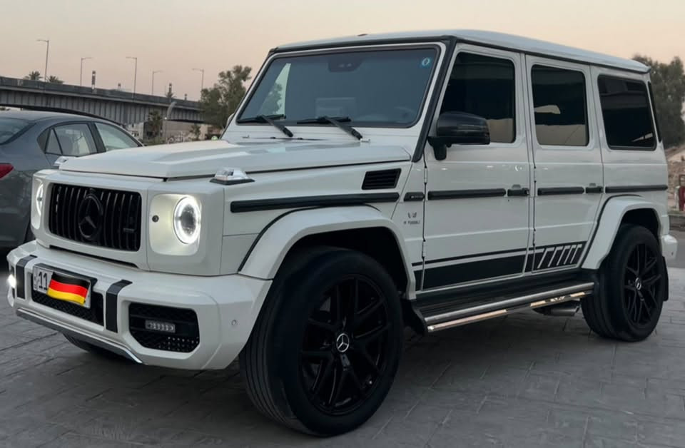 يا الله
من رخصة الادمن المحترم 
للبيع او مراوس 
السلام عليكم 
جي كلاسG63 خليجيه AMG اصل 
بيه شبر صبغ بلبنيد وشبر بلجامرلغ بدون دواخل بدون ايرباك 
رقم بغداد بسمي مميز 
الموصفات 
موديل 2010 
فتحة سقف 
كشن كهرباء 
ميموري كشن 
كشن جلد 
شاشة 
كامره دواره 
دمام صندوك 
لد امامي 
لد خلفي 
منضومة تبريد جديده
صدر امامي خلفي جديد 
تخم ويل اصلي مال 20 
كير مكينه مكفول 
السعر خاص او اتصل 
مكاني ديالى بعقوبه 
تفاصيل اكثر تعال خاص او اتصل 
***********
