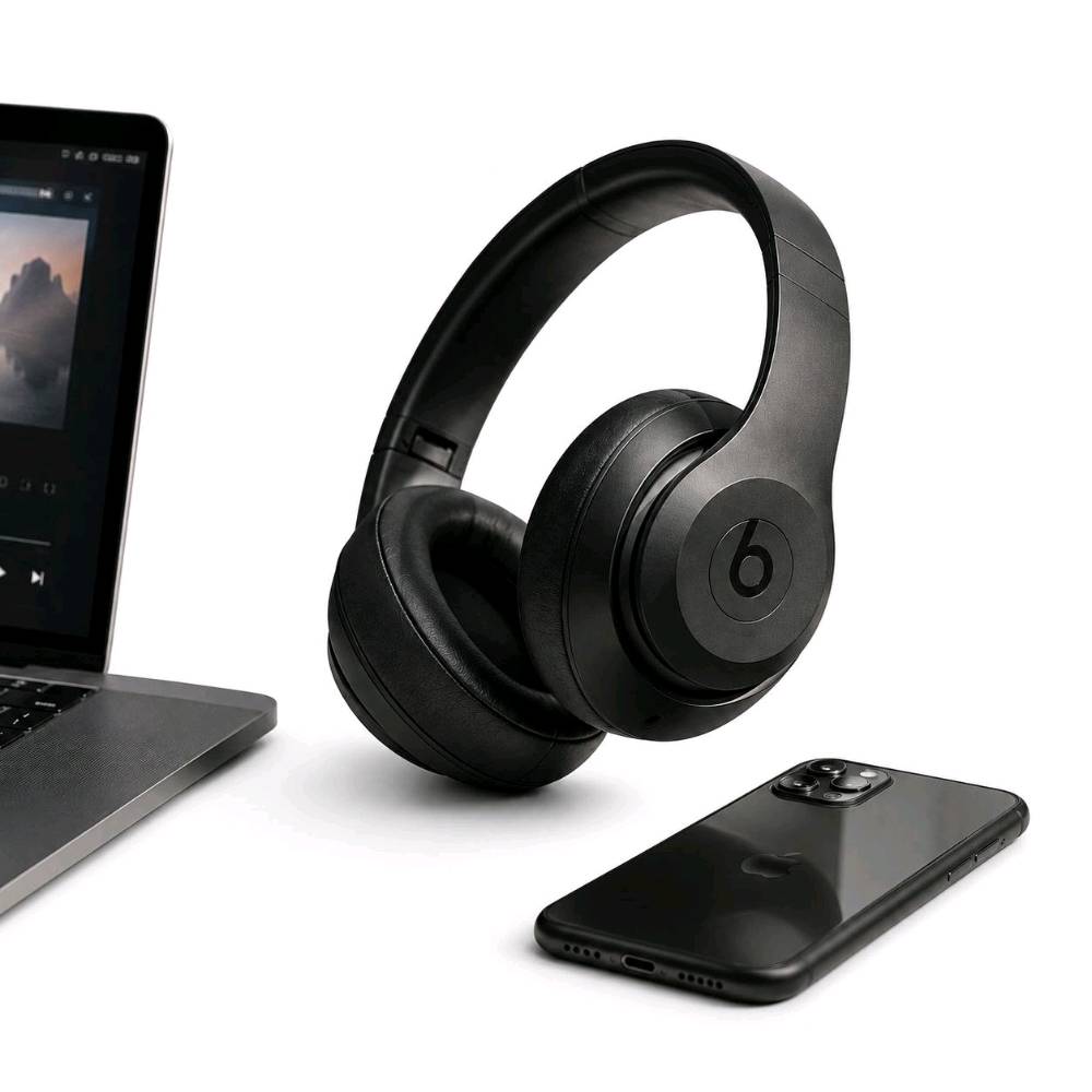 Beats Studio Pro – سماعات لاسلكية بإلغاء الضوضاء النشط
حوّل تجربة الاستماع إلى عالم من الصوت الغامر والدقة مع Beats Studio Pro
تصميم أنيق وأداء صوتي متقدم لمحبي الموسيقى والتقنية
نمط السماعة: فوق الأذن (Over‑Ear)
الاتصال اللاسلكي: Bloetooth Class 1، الإصدار 5.3
الاتصال السلكي: USB‑C يدعم Lossless Audio
مدخل سماعة تقليدي: 3.5 ملم
إلغاء الضوضاء: Active Noise Cancelling (ANC) قابل للتكيف
وضع الشفافية: يسمح بسماع الأصوات المحيطة دون نزع السماعة
الصوت المكاني: Spatial Audio مع تتبّع حركة الرأس (الأجهزة المدعومة)
مؤشر البطارية: مقياس مستوى وقود البطارية ومؤشر الشحن
يدعم الهاتف المحمول / MP3 / CD / الكمبيوتر الشخصي، وما إلى ذلك
شحن USB: DC5V IN
نسبة الإشارة إلى الضوضاء: 88 ديسيبل
مسافة الاتصال اللاسلكي: 10 أمتار
طاقة الخرج: 35 مللي واط
التردد اللاسلكي: 2.401-2.480 جيجاهرتز
محرك Beats Acoustic لتجربة صوتية استثنائية
إلغاء الضوضاء التكيفي لتقليل المكالمات
ثلاثة أنماط صوتية مدمجة: Beats Signature، Entertainment، Conversation
تشغيل تلقائي/إيقاف تلقائي عند ارتداء أو نزع السماعة
السعر 26 فقط