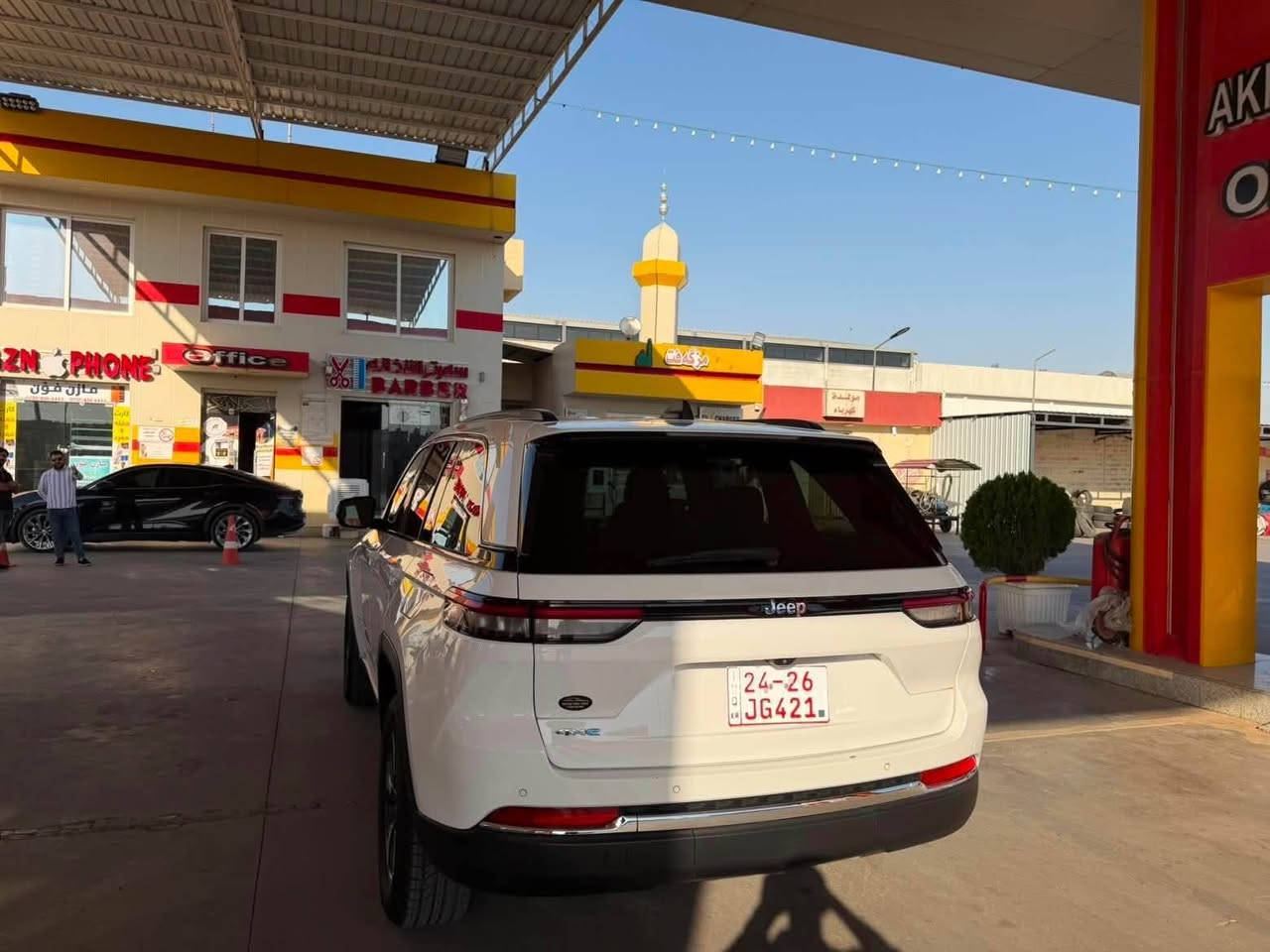 جيب گراند شيروكي 2024 
محرك 4 سلندر 20 T 
هايبريد 4Xe
ماشية 65 مل 
كلين تايتل 
كاميرة خلفية ، سقف بانوراما ، تدفئة المقاعد ، مصابيح الأمامية ليد ، ابل كاربليي ، 4x4 , شغال ، دعامي لو دعامي شرت ،كشافات ضباب
سعر  337
عنوان  دهوك
واتس اب ، *********** أربيل, العراق
