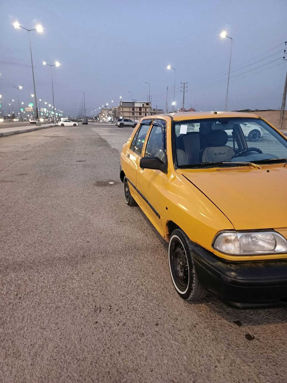 السلام عليكم
سيارة سايبة موديل 2015 للبيع أو المراوس 
التفاصيل
السيارة مصبوغة جمالية بيها ضربة جنطة وخياسات معمرات
رقم السيارة بصرة بس مكان السيارة كربلاء وصاحب السيارة هم بكربلاء
وتحويلها مشروع وطني يعني وين ما تريد تتحول 
مصفرة من هيئة وضريبة وغرامات 
للاستفسار/ *********** / ***********
