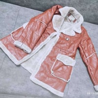 بدله أطفال • ١٠-١٥ سنة • قميص نسائي جلد طبيعي