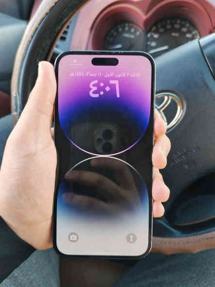 السلام عليكم ايفون 14 برو ماكس ذاكره 256 بطاريه 85 الجهاز ممفتوح ضمان ماستر بي فقط شخوط قليله بالشاصي وضربه بحافه الكامره السعر 900 وبي مجال قليل العنوان بغداد للاستفسار الاتصال او مراسله الصفحه ***********
