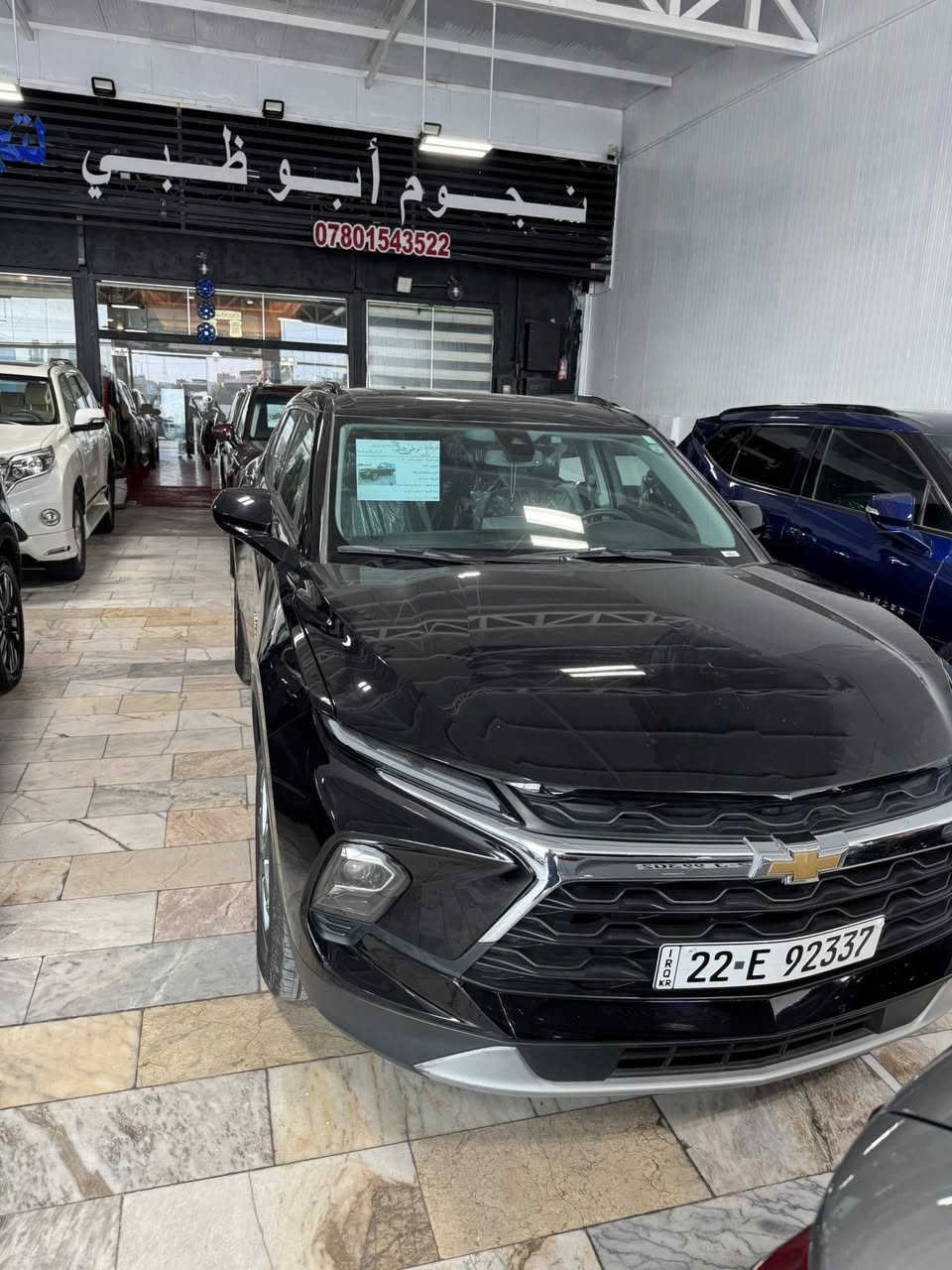 السلام عليكم للبيع او مراوس بلايزر موديل 2023/ L2 السياره حادثه جاملغ مبدل ول باب كلير من امريكه وحادثه موجود بل منشور السعر ( 195  )الرقم / ***********
مكان السياره نجف الرجاء التواصل على الرقم
