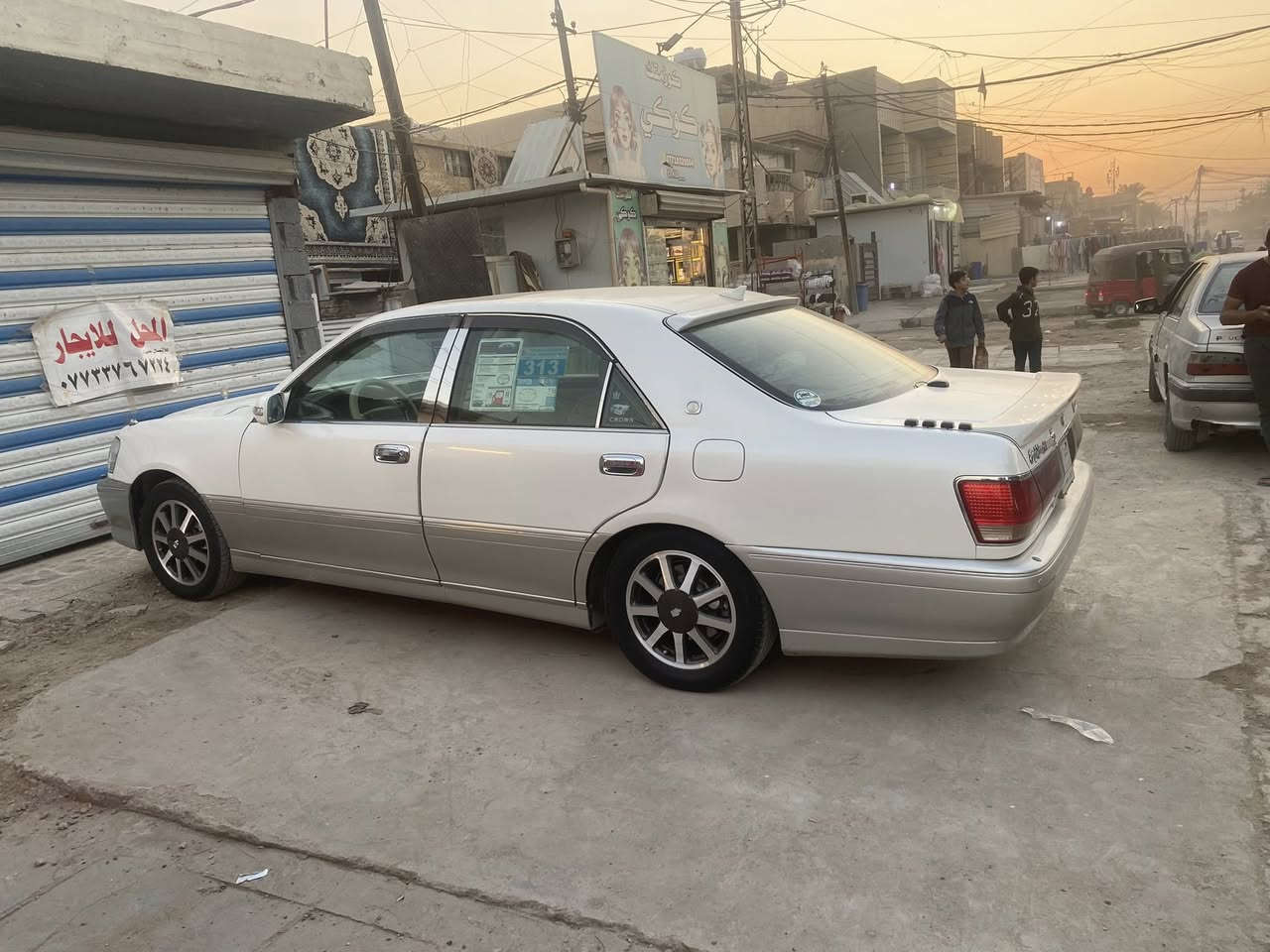 ملكه مديل 2002 سياره رقم كركوك وكاله فقط  كفاله من الكص والصبخ وتبديل وال حادث اربع دكم مكينه ديفور الجبير داخل جلد سياره صدر امامي خلفي جديد ما نقصهه شي 
لبيع او مرواس شاصي ٧٥ سياره فول


**إذا كنت صاحب هذا الإعلان وتريد حذفه لأي سبب، رجاءا أرسل رسالة إلى الدعم الفني**