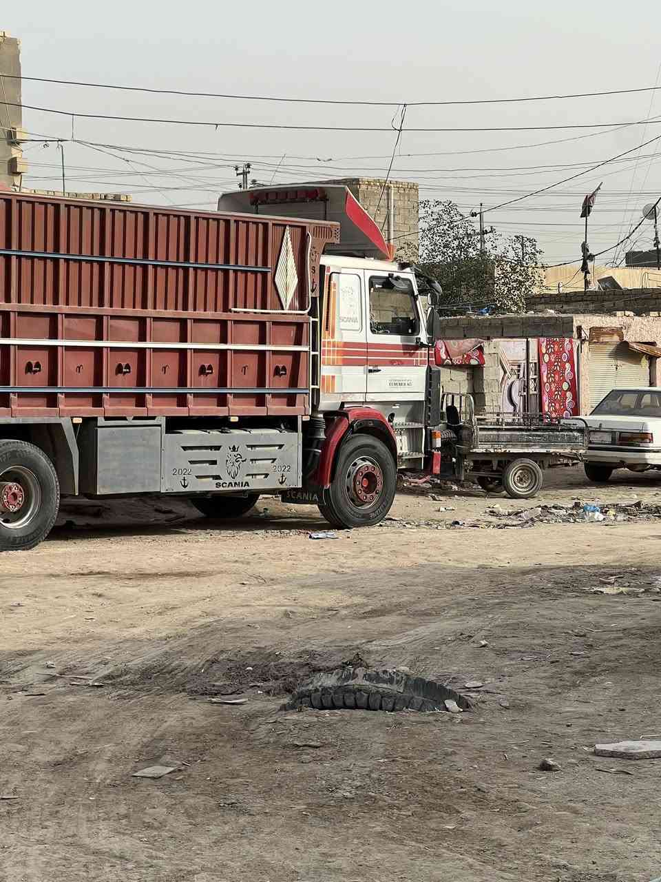 سكانيه لبيع موديل 1995 مكينه 13 88 كير900
مكان ناصريه ***********
