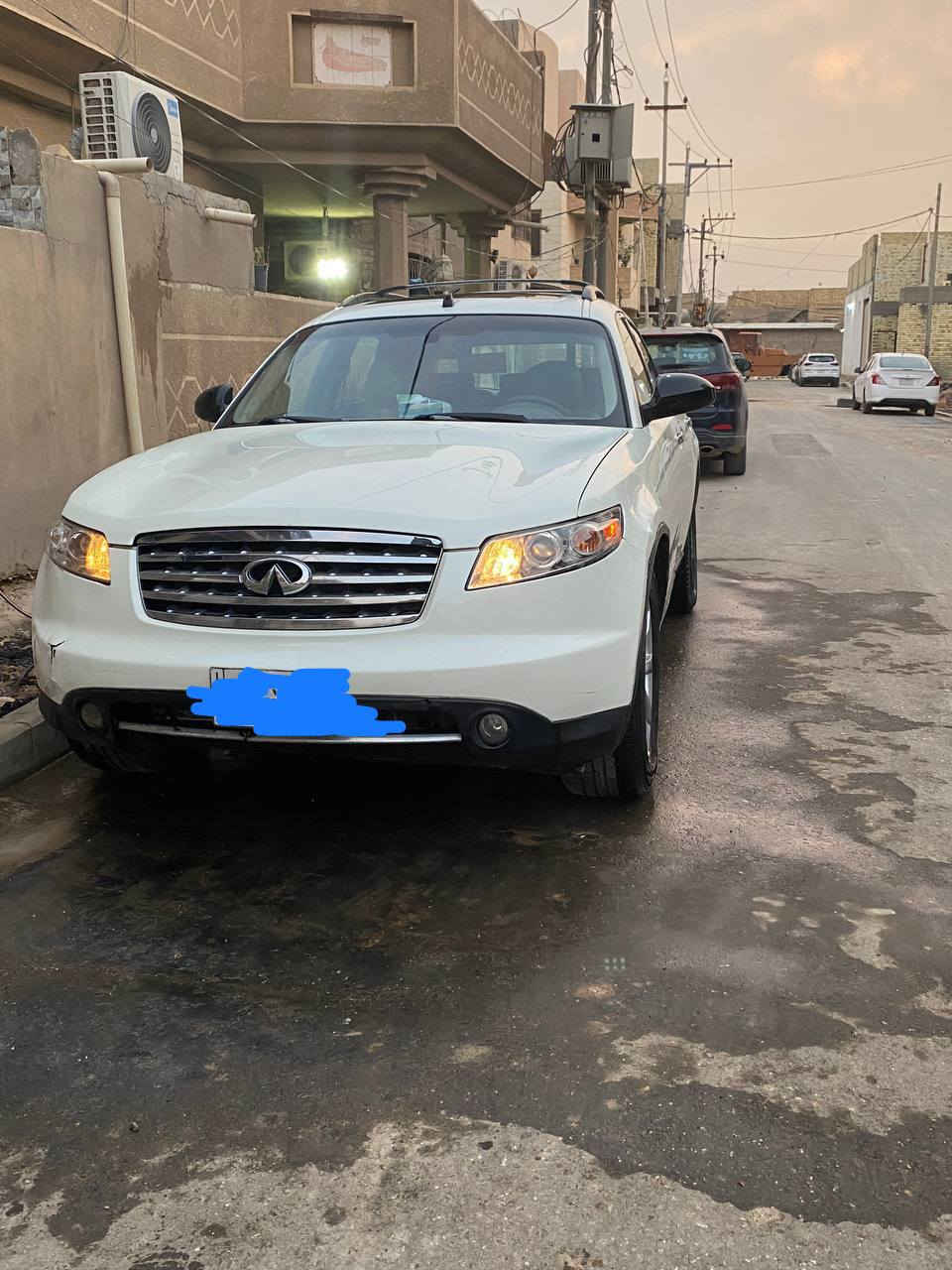 انفنتي fx35 2007 كراسي الامامية  كهرباء وجنطة شفط وارد امريكي رقم بغداد انگليزي سيارة جاهزة مكانها نجف السعر 70 ورقة 
***********
