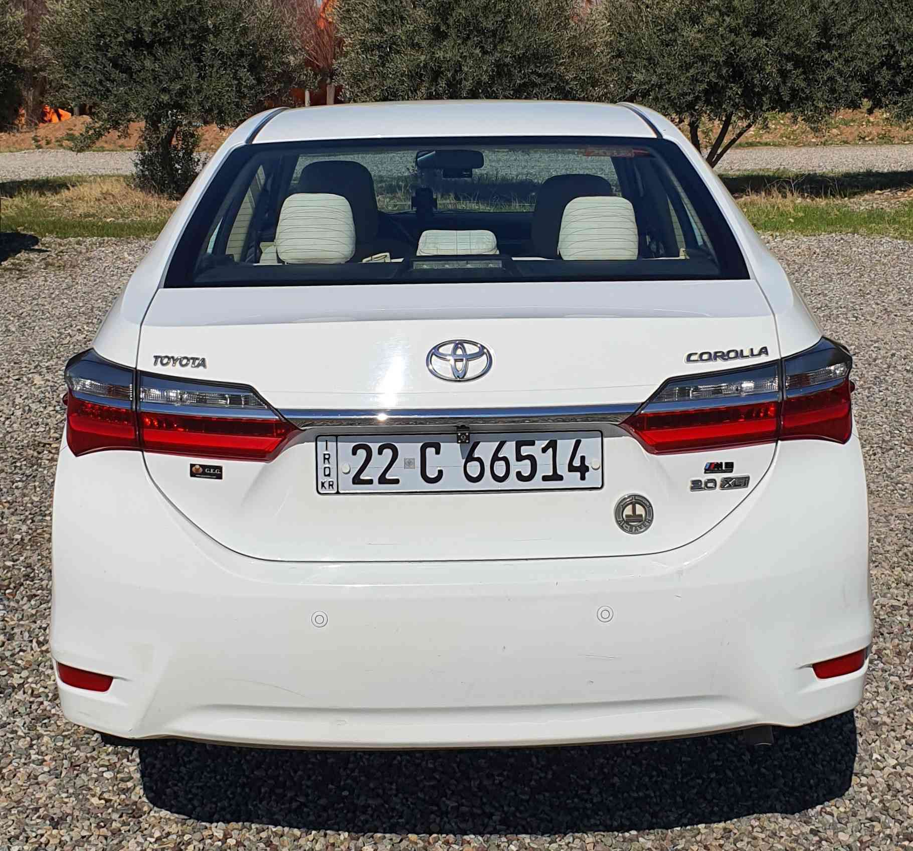 تۆیۆتا کرۆڵا بیکاشۆ 2018 خلیجی مەکینە گەورە 20  گێچ سەردەشبوول بیلادی دوو سویچ کۆنڕوڵ و سویچێکی زیاد ، داشکامی بۆ دانراوە + کۆبۆنی بانزین بۆ فرۆشتن ڕەقەم هەولێر دوو پارچەی تەنیا ساردە کوتە هەردوو دەرگای لای سەکن  هیچ تری نیە پێش و پشت کەپس بە شەرت گێر و مەکینە کەپس تەبرید بەشەرت تازە تاخم پێشی بە کاملی داگیراوەو توندکراوەتەوە و ڕۆن و فلتەری ڕۆنی گێڕی کامل تازە گۆڕاوە هەمووی بیلاد شەریکە، هەزەی نوێ سەنەوی و ڕێگاو بان تا نزیک 2031 نوێیە بەناوکردن بەشەرت سەیارەکە لە هەولێرە  واتسئەپ ڤایبەر 👍*********** أربيل, العراق
