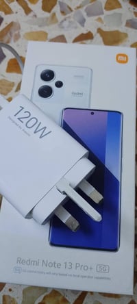 جهاز للبيع او مراوس Redmi Note 13 Pro+ 5G جهاز نضيف كامل ملحقات  غني ع...