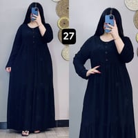 دشداشة نسائي • كشمير ايطالي • ٢XL-٥XL