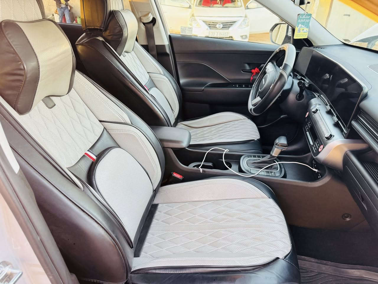 سيارة للبيع
HYUNDAI KONA 2024
مواصفات : رادارات جانبي وخلفي وامامي تشغيل واطفاء عن بعد نظام تحديد مسار
تبريد قعطتين
شاشة جبيره
محرك 2000دوش
الف 31 mil ماشيه
بدون رقم دخول جديد في العراق
والضرر: تبديل بنيد فقط الباقي على وضع الشركة
السعر 160 ورقة
مكان السيارة النجف الاشرف
للتواصل والاستفسار :
***********
