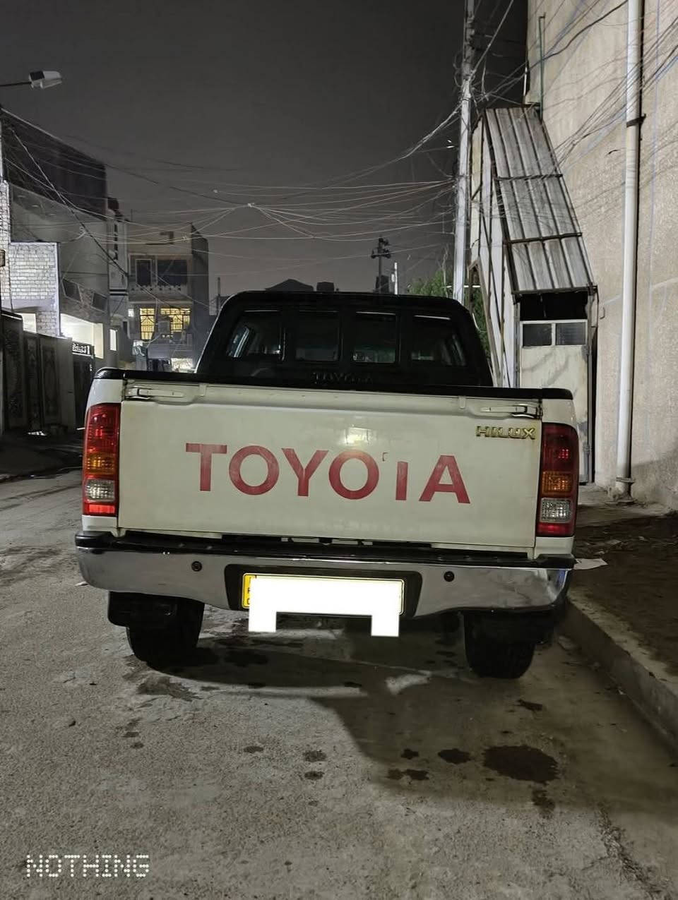 سلام عليكم بيكم هايلوكس 2010للبيع
بيكم فلاونزه فورويل 2010 خليجي 
4سلندر 2700
فورويل 
مقاعد جلد 
سياره بدون صبغ 
مابيه لاتنقيص ولا تبخير 
تبريد شغال 100%
رقم دولي جديد 
السعر _175$ 
العنوان بغداد 
الرقم ***********
