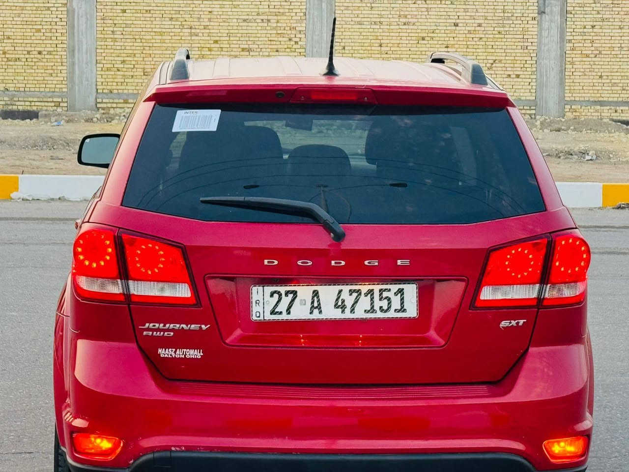 للبيع والمراوس 
دوج جورني موديل 2015 حره ذي قار الدولي الأنكليزي تحويل مباشر وأرد امريكي حادثها تبديل جاملغ  والباقي مكفوله محرك ٦ سلندر فول مواصفات SXT  تبريد ٣ قطع ٧ راكب امرايات شفط رادارات تحكمات هواي بيه موصفات السعر  ١٣٨ وبيه مجال مكاني ناصريه مركز اللاًستفسار اتصل ***********
