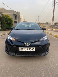 كورلا موديل 2017 وارد امريكي حادث جملغ امامي بدون دواخل سعر 118 وبيه م...