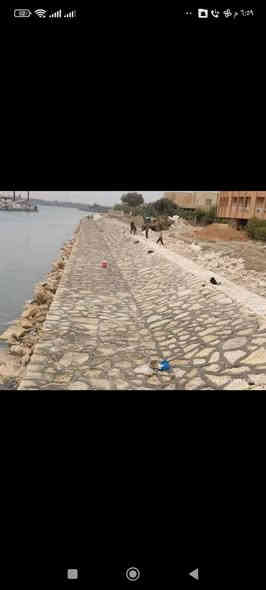 بناء حجر كرسته وعمل تطبيك ممرات بحيرات شواطي ***********@*********** حلة
