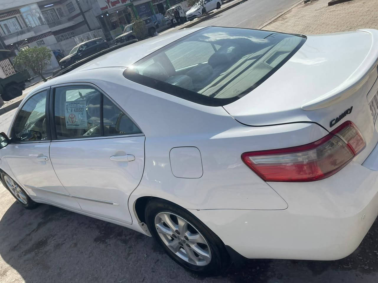 السلام عليكم
للبيع كامري 2009 خليجي glx فول مواصفات
حساسات بردة خلفية سلايد تبريد ثلج قطعتين
ماشية ١٧٠ 
بيهة صبغ هذا الموشر بالصورة بالجاملغ وشويه بالبنيد
ودعاميات الباقي بلادي ومكفول مكانهة بغداد 
السعر ١٢٨ وبيهة مجال
للاستفسار ***********
