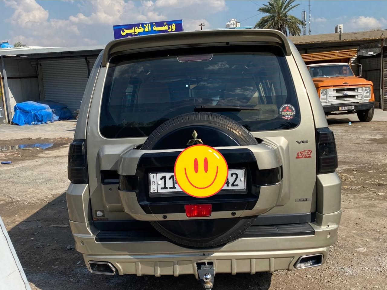 هاي معلومات عله الباجيرو
2008
لون ذهبي
بيهه صبغ جاملغين اماميه بدون دواخل بدون بدنه بدون لغد ضربات سطحيه وصابغ الترايش البلاستك مع الدعاميات بدون معجون اثر شخوط.
محرك سته سلندر حجم 3000
كشنات مخمل مخلفه جلد تلبيس اماراتي
شاشه 
لايتات زنون حديث اسود مدخن
بكلايتات لدات اسود مدخن
ويل كب TRD
تبريد امامي خلفي
محرك غير مفتوح
رقم انكليزي جديد بغداد
كهربائيات كامله
سبعه راكب
لحيه اضافيه دعاميه امامي وخلفي
زوج راكات قماره
فور ويل
مروحه تبريد امامي اضافيه
تخم تاير جديد
باتري جديد السعر120$ وبها مجال التواصل ***********واتساب
