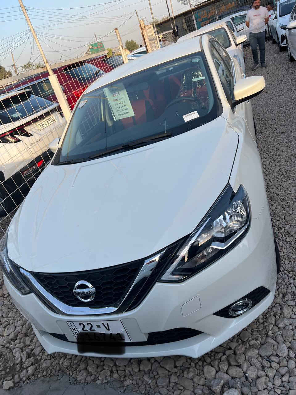 نيسان سنترا SV
موديل 2025
رقم اربيل ( تحويل مجاني )
ماشبه الف كيلو متر ( يعني زيرو )
 كفاله عامه من كل شي
المواصفات 
ويل كب
تبريد خلفي
يدات نيكل
داخل جلد احمر
تحكم ستيرن جهتين
بلاجكتور
شاشه + كاميرا
سبايدر خلفي
السعر 133 ورقه فقط 
كربلاء _ معارض الحي الصناعي 
معرض الفرقان _كرار المسعودي 
***********
***********
