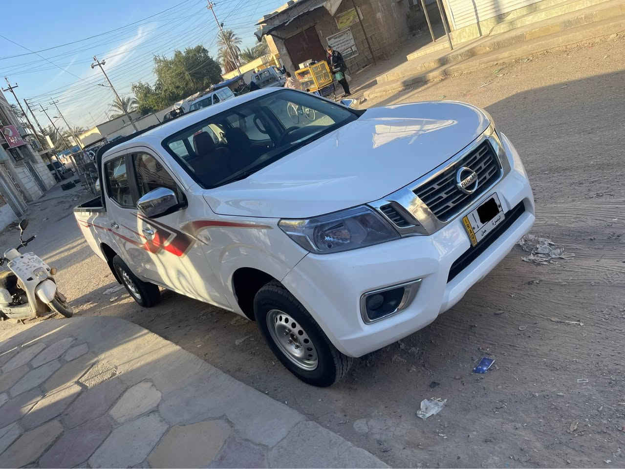 السلام عليكم ***********
نيسان نيفارا 2016
رقم بصره سنويه لل 29 تحويل مباشر 
مكفوله من الضربه والصبغ والتبديل فقط بارد بسيط بالبدي 
مكينه مكفوله من التبخير والتنقيص والفتح 
حداديه وتخم تاير جديد 
تبريد ثلج تدفئه شغاله 
السياره بدون اي نقص 
جاهزه من كلشي
مكانها البصره ابو الخصيب مهيجران 
سعرها 145 وبي مجال بسيط 
*********** ابو الخصيب, البصرة
