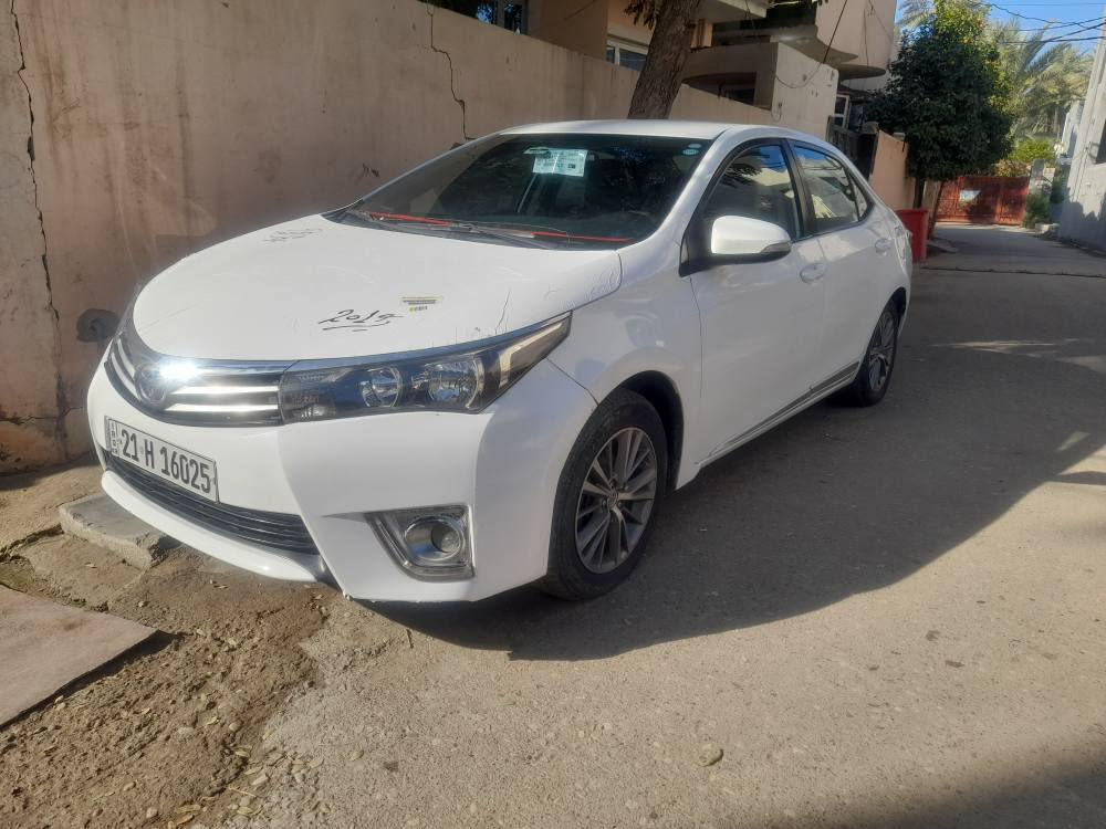 كورلا خليجي موديل ٢٠١٤رقم سليمانيه دولي سنويه ل٢٠٢٩ محرك كير تبريد تدفه مكفول صبغ اربع قطع موضحة بالسونار بدون دواخل محرك ١٨٠٠ السعر ١١٧ بيه مجال للاتصال ***********مكاني بعقوبه بعقوبة, ديالى
