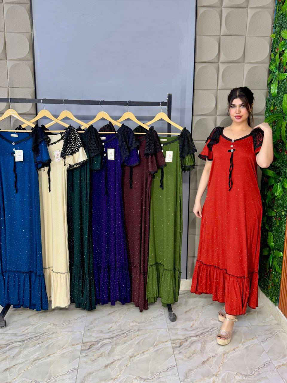 دشداشه نسائي 
القماش كشمير مطاط اصلي 
طول الدشداشة 90 سم

القياس فري سايز يلبس لحد وزن ٩٠ كيلو

سعر المفرد 20 الف
سعر الدرزن 140 الف

يوجد توصيل جميع المحافظات


**إذا كنت صاحب هذا الإعلان وتريد حذفه لأي سبب، رجاءا أرسل رسالة إلى الدعم الفني**