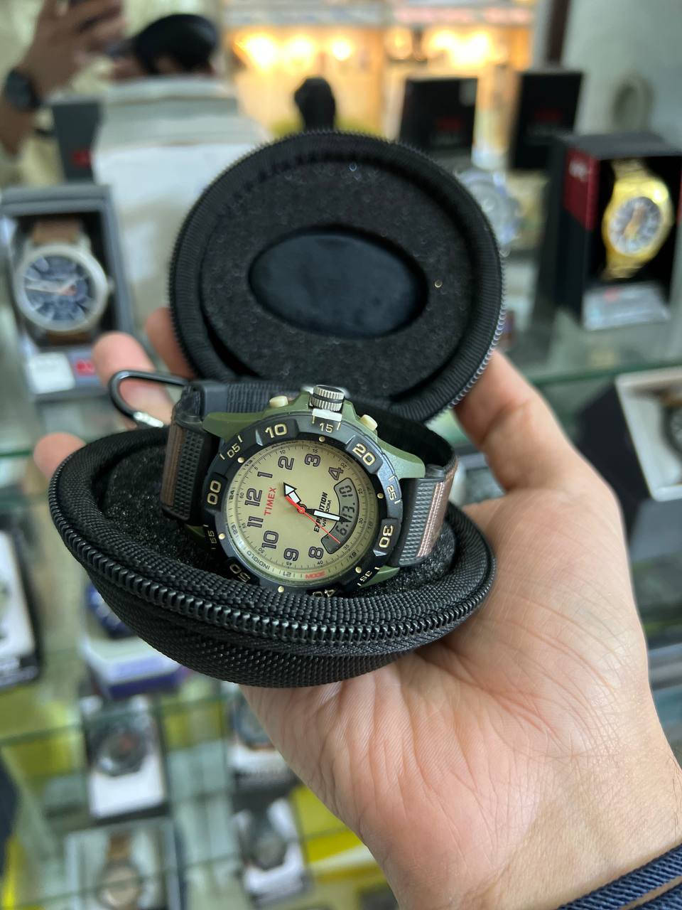 تايمكس اكسبيدشن اكاديا
جديد / ضمان سنة
قطر الساعة 39
-----
جديد غير مستخدم يباع بسعر المستخدم فقط بدون علبة وستاند
تصلك في حقيبة مضافة كما موضح بالصور
-----
للحجز *********** واتساب
العنوان / م الصدر شارع الداخل ق12
تليگرام https://t.me/OscarForWatches

#سعر القطعة 80 الف
