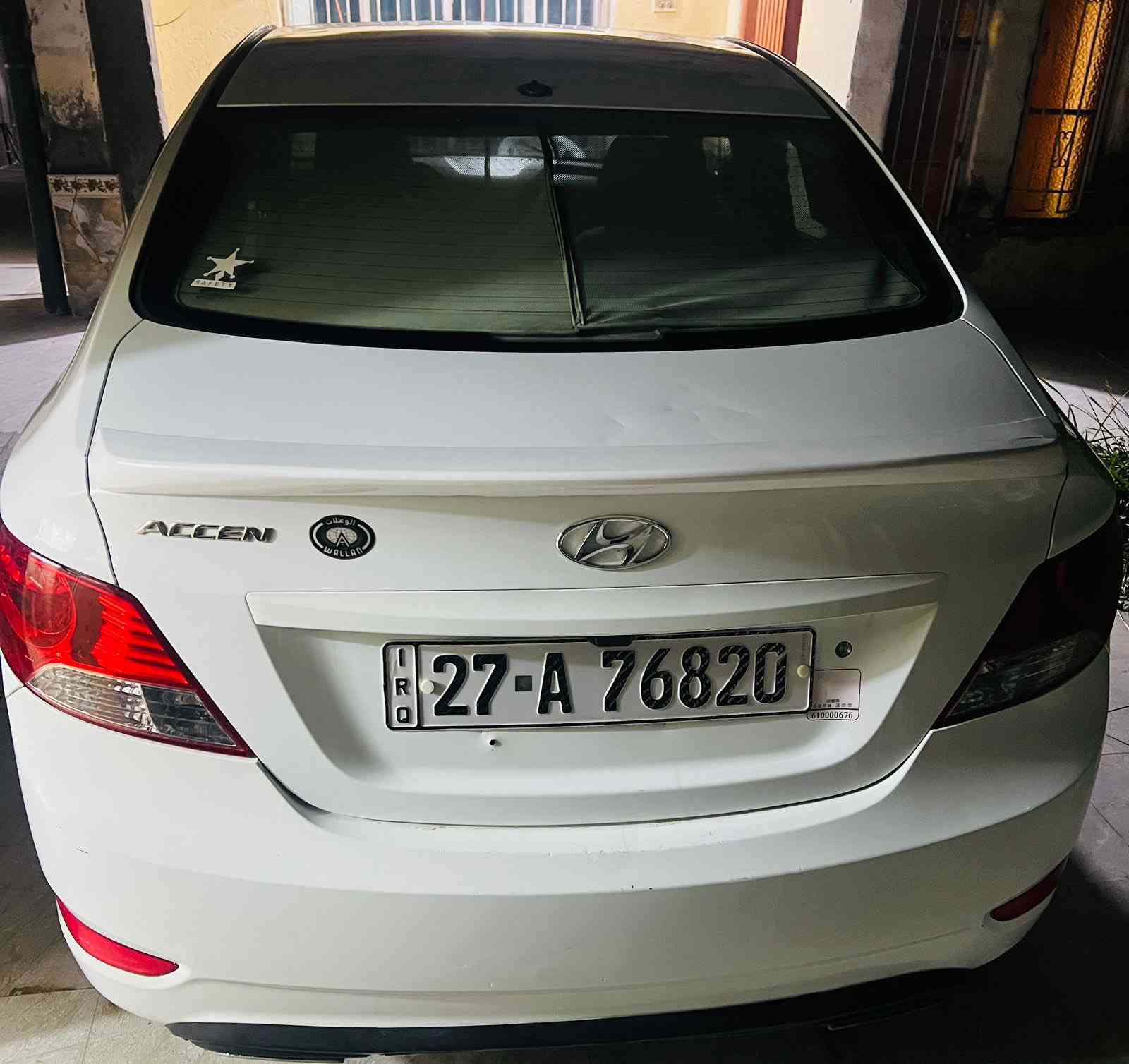 اكسنت موديل 14 خليجي مكينه 1600 كتاب الفحص موضح بصوره تبريد تدفئه منضومه زنون شاشه تاب كامرا دواره رقم نكليزي بأسمي  عنوان ناصريه حي العسكري ***********
