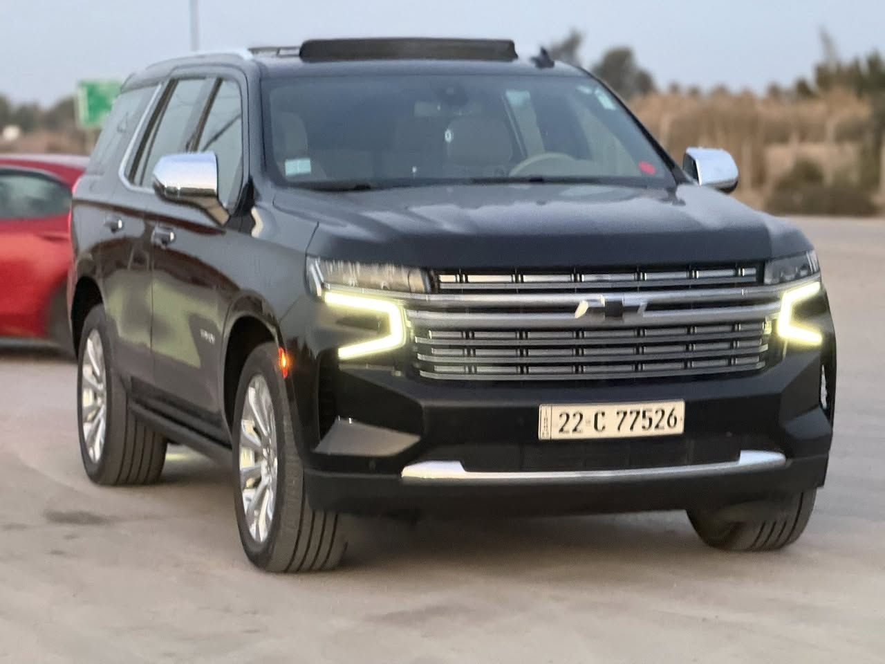 تاهو 2021 خليجي 
الفئه: برايمر 
مكفوله لا صبغ ولا ضرر محرك وكير مكفولات 
المواصفات: 1/1 
بانوراما 
ثلاجه 
ماشيه 100
5 كامرات 
فورويل 
وضعيات قياده 
شاحن لاسلكي 
دوس شفط 
3 شاشات
صندوق كهرباء  
كشن ذاكره 
نظام اطفاء ذاتي 
سايد بريك كهربائي 
سماعات نظام Bose
ستيرن كهرباء + تدفئه 
رادار امامي + جانبي 
كشنات تبريد وتدفئه امامي + خلفي 
كشنات كهرباء امامي + خلفي 
حساس امامي + خلفي 
رقم اربيل بأسمي سنويه جديده 

السعر ( 480 ) وبيها مجال 
مكاني بابل جبله 
***********
الخاص مغلق
