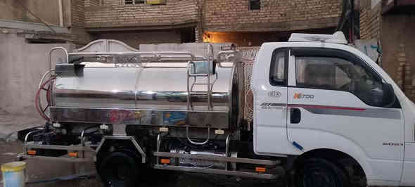 سلام عليكم تنكر سل إستيل غذائي جاهز بكره وروبن  السعه٣٥٠٠ المكان بغداد للاستفسار***********
