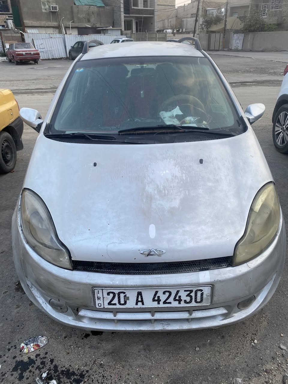 شيري اي وان a1
للبيع يحتاجلها ترتيب 
ابيعلك رقم فقط رقم فقط  
محركها بي نضح دهن و مي مين ما اعرف ابيعلك هل موجود 
السعر 20 ورقه و بيها مجال 
***********
