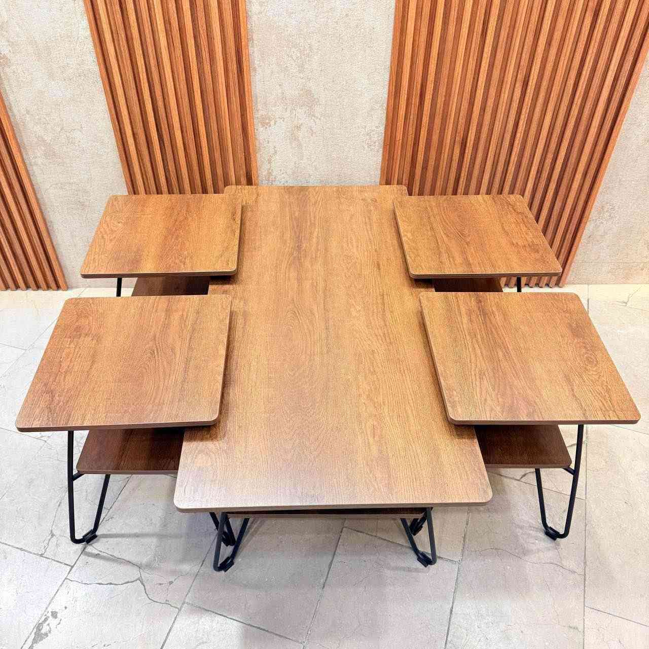 سيت طبله 4+1 سطح خشب Hdf
رجل حديد صبغ حراري 
قياس الطبله الكبيره 
ارتفاع 45 سم 
عرض 60 سم 
طول 120 سم 
قياس الطبله الصغيره 
ارتفاع 50 سم
عرض 40 * 40 سم مربع بغداد, العراق


**إذا كنت صاحب هذا الإعلان وتريد حذفه لأي سبب، رجاءا أرسل رسالة إلى الدعم الفني**