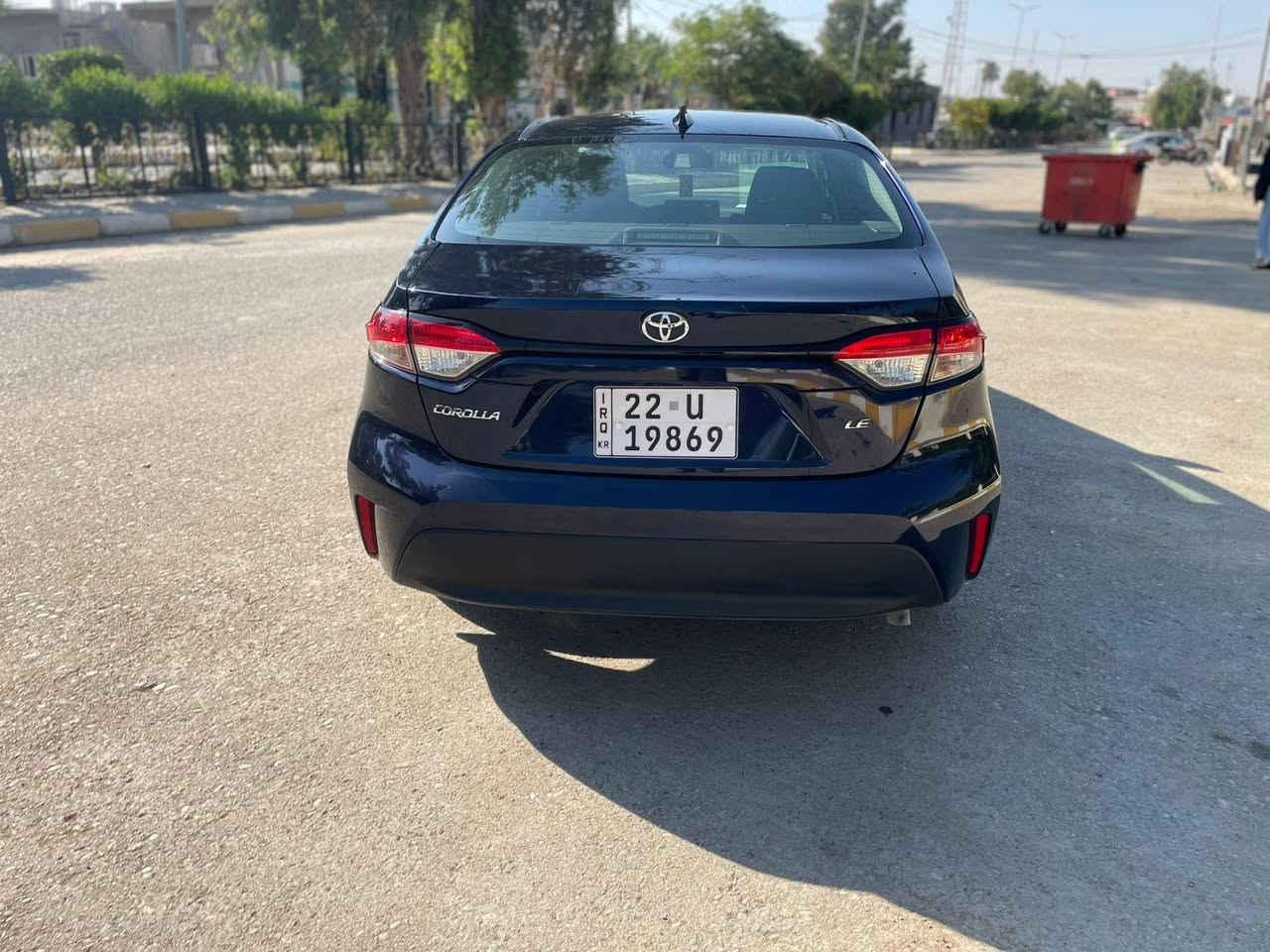 السلام عليكم
تويوتا كورولا 2024 للبيع 
 Toyota Corolla 2024
حادثها بنيد فقط 
بدون ايرباك بدون دواخل 
رقم أربيل الجديد بأسمي تحويل ثاني يوم 

مواصفات LE 
رادار امامي _توقف ذاتي 
تحكم ستيرن جهتين
تحديد المسار _AUTO HOLD
شاشة كبيرة _لايت زينون بلادي
السعر 155$
وباقي المواصفات معروفه ....
للاستفسار أكثر الاتصال 
***********
***********
