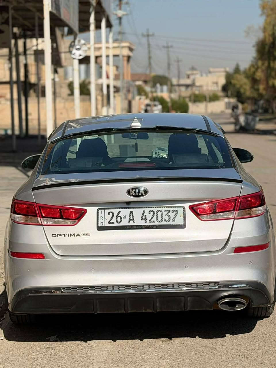‏
كيا اوبتيما 2020 1/1 السيارة ماشاء الله ماناقصها شي
حتى لو مو شراي اضغط لايك حتى يطلع منشوراتنا كدامك يوميا ننشر سياره 
بيهه 3 قطع بونيد وجامنلغ سكن وتعديل بارد
محرك 2400 محرك DGI 
كير 3سرعات
مودات قيادة 
السيارة كاملة مكملة شرط التحويل
ترايك للبصرة
رقم صلاح الدين
السيارة موجودة في كركوك

السعر علق بكلمه تم وسيصلك مباشره بالرد الالي

*********** رقم هاتف صاحب السياره متوفر واتساب غير متواجد على الفيسبوك تواصل مع الرقم
