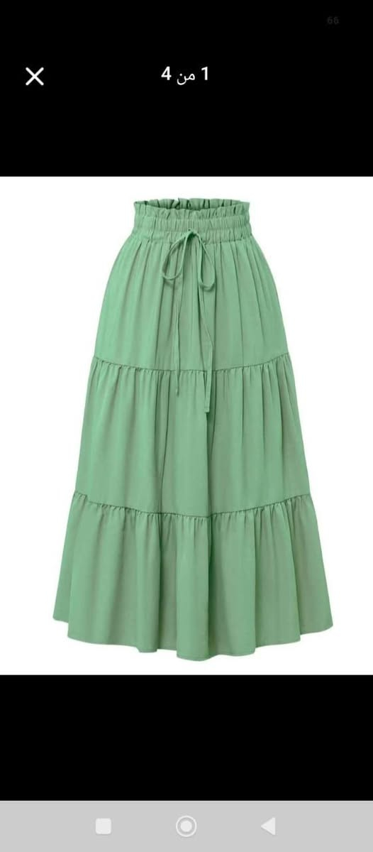 تنورة صيفية خفيفة ومنسدلة 🌸
متوفرة فـ4 ألوان زوينين 💙🤍
مريحة، أنيقة، ومثالية للجو السخون ☀️
مقاس m.l.xl'xxl
170 درهم توصيل مجاني


**إذا كنت صاحب هذا الإعلان وتريد حذفه لأي سبب، رجاءا أرسل رسالة إلى الدعم الفني**