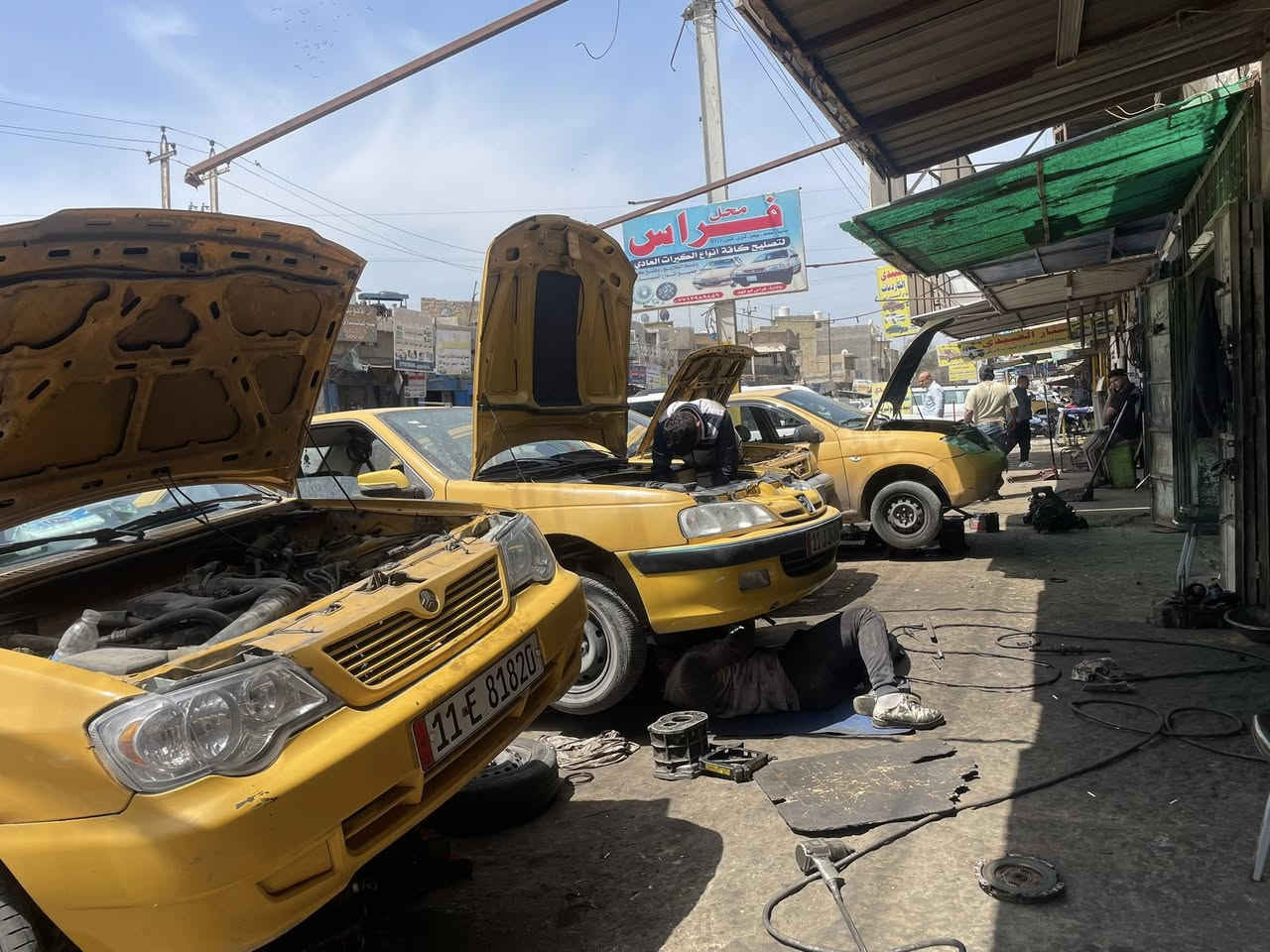تخفيضات على كافة انواع الكيرات :             ***********
عروض السايبا و الطيبة :
جميع الاصوات داخل الكير ،،،،،، 60 الف
تصليح نمرة رقم 3 او 4 ،،،،،،،،، 50الف
تصليح نمرة رقم 1 ،،،،،،،،،،، 70 الف
تصليح نمرة 2،،،،،،،،،،،،، 70 الف
اي نمرة بيها قرة ،،،،،،،،،، 50 الف
تبديل تخم چبن اصلية ،،،،،،، 55 الف
فتح كلج ،،،،،،،،، 25 الف 
تبديل كير السايبا ،،،، 150 الف وية الشد والبديل ضمان شهر

