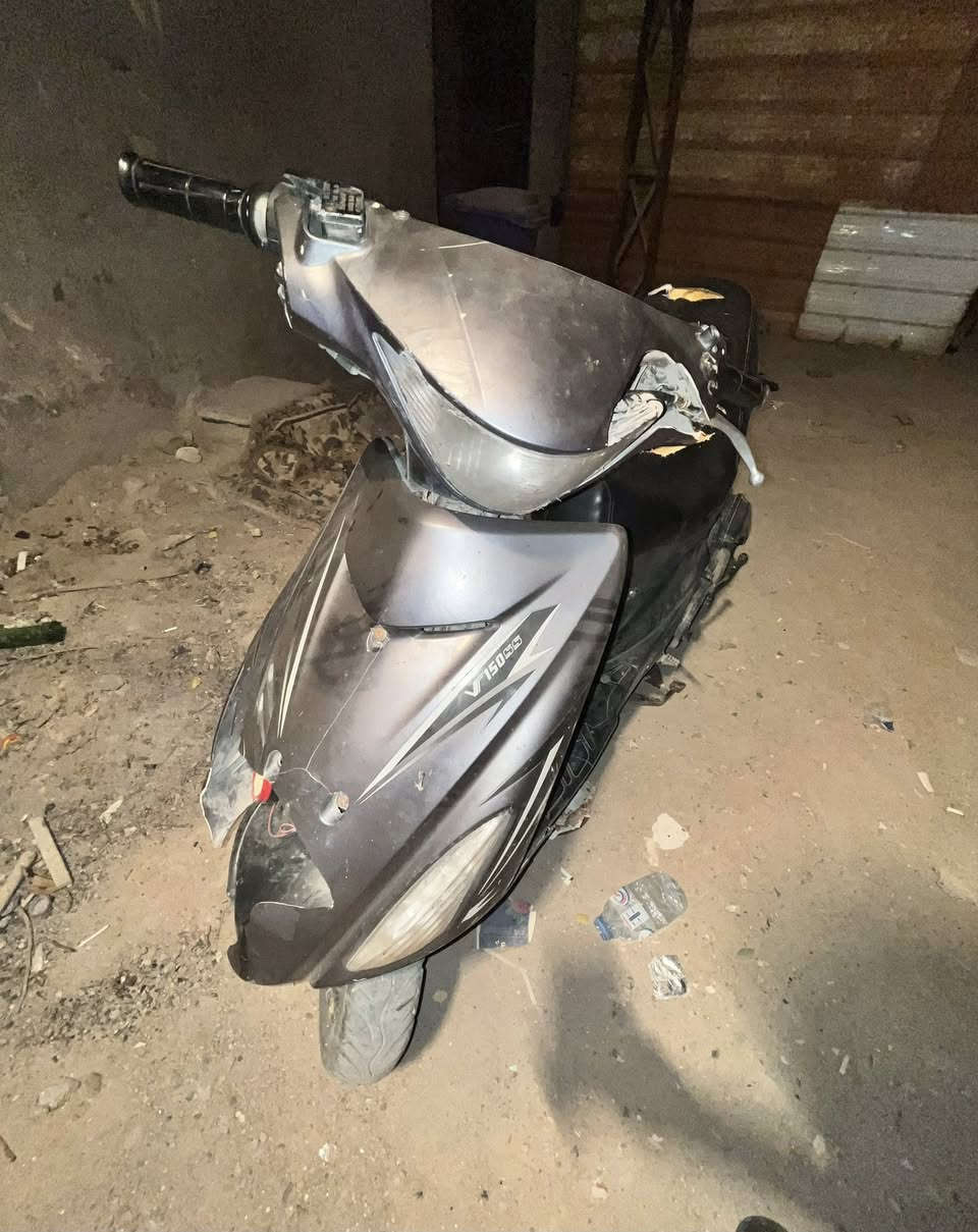 ادرس فحل الدراجة عوزها بس كفرات والمكينة فول شغل واطلع ولاتهتم قيم واخذ
***********
