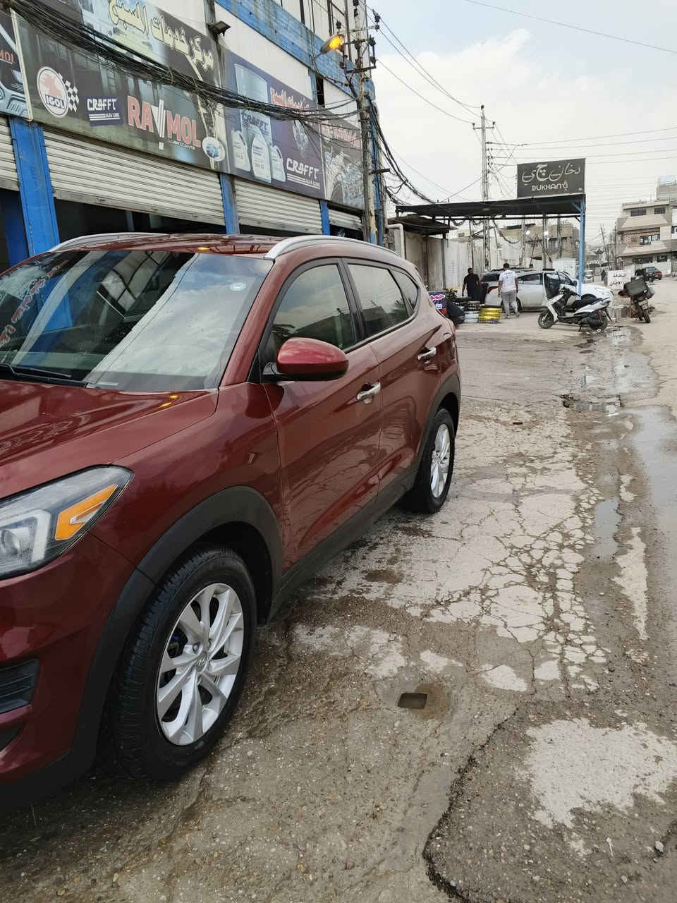 سلام عليكم بيع او مراوس حسب القناعه توسان امريكي 2019سرقه بدون حادث سرقه بندي و جاملغات اماميه مكينه2400تفاصيل واتساب ***********
