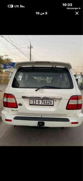 السلام عليكم 
لاندكروزر موديل 2007 ماشيه 300 الف 
السياره جداً نظيفه رقم بغداد الجديد 
6 سلندر محرك 4.5
ثلاث قطع تبريد 
شاشه اني شادها نوعيه ممتازه
بيها قطعه صبغ فقط الجنطه وجه الجنطه
رايدها ب 178 وبيها مجال بسيط
للتواصل ‭0790 164 1374‬
مكاني بغداد البياع بغداد
