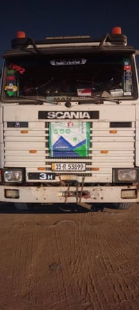 لبيع سكانيا  موديل 92محرك جديد لاتبخير  ولا تنقيص  تخم تاير جاهز للعمل...