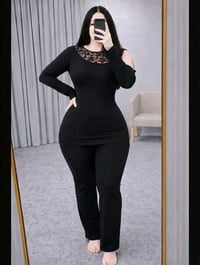 تراك نسائي • فانيلا زبدة • L-3XL