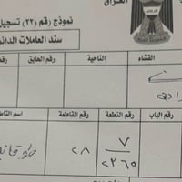 بيع نصف قطعة ارض ١٠٠ م الموقع طوقاتلي المقدادية خلف المستشفى الجديدة ع...